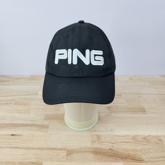 Ping Other - Ping Performance Golf Hat Cap Gray White Strapback Adjustable Lightweight